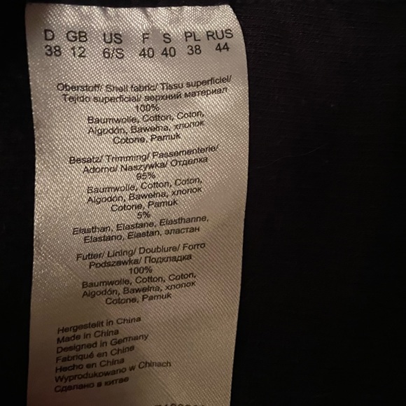 Olsen navy eyelet blazer - Picture 7 of 7